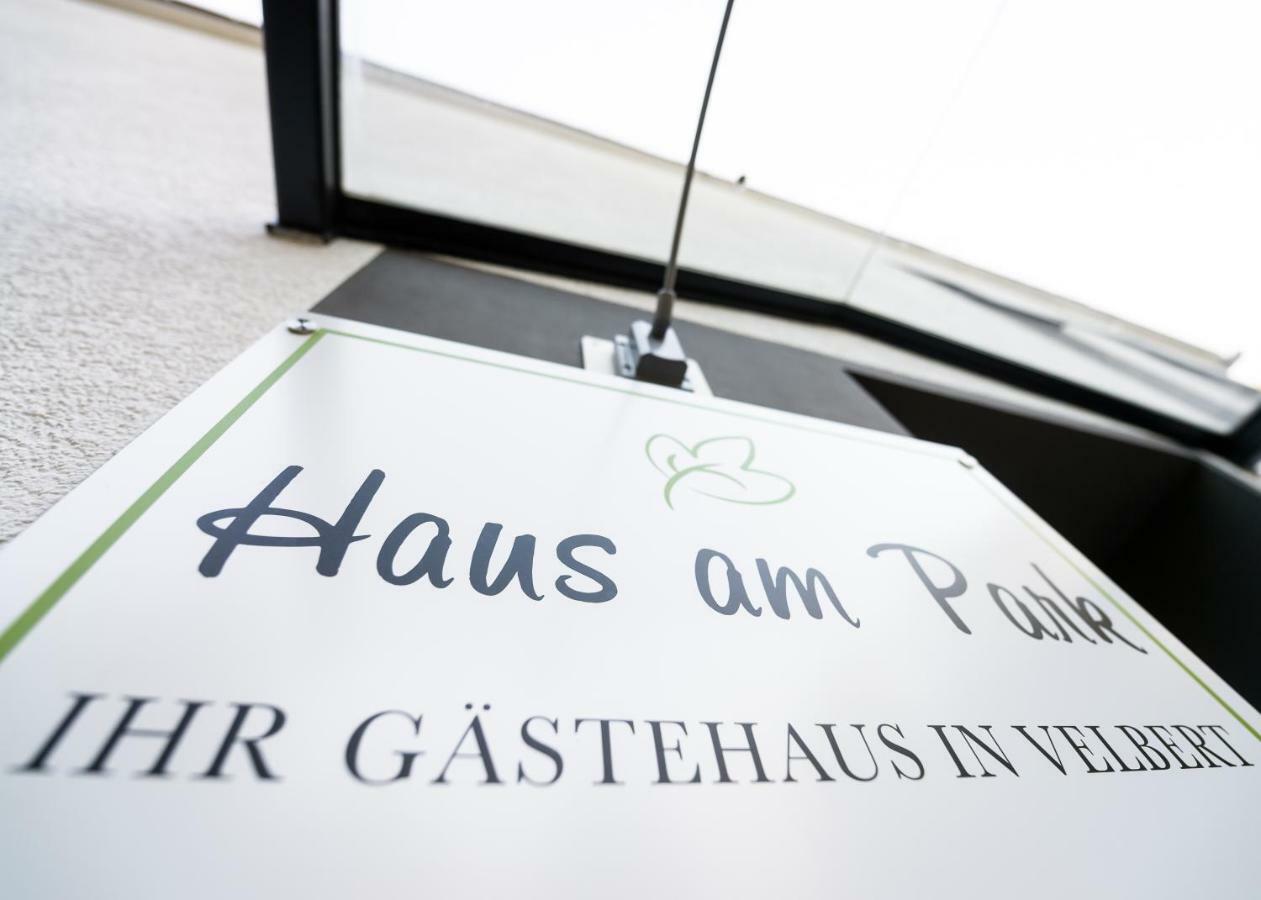 Haus Am Park - Ihr Gaestehaus In Velbert Buitenkant foto